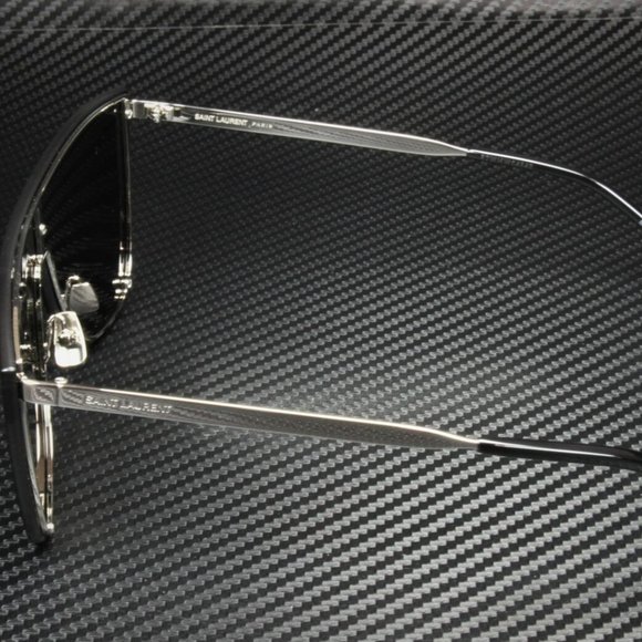 Saint Laurent Unisex Silver and Grey Sunglasses! - Picture 4 of 4
